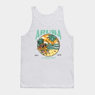 Aruba the happy island Tank Top